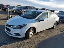 Chevrolet Cruze salvage cars for sale: 2017 Chevrolet Cruze LT