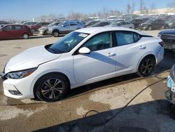 Nissan salvage cars for sale: 2022 Nissan Sentra SV