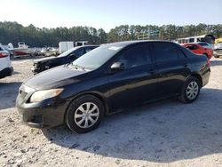 Salvage cars for sale at Florence, MS auction: 2010 Toyota Corolla Base