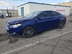 Salvage cars for sale from Copart Anthony, TX: 2016 Ford Fusion SE