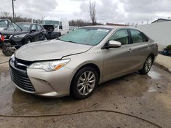 Salvage cars for sale at Louisville, KY auction: 2016 Toyota Camry LE