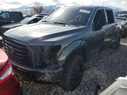 Salvage cars for sale at Magna, UT auction: 2016 Ford F150 Supercrew