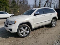 Salvage cars for sale from Copart Northfield, OH: 2012 Jeep Grand Cherokee Overland