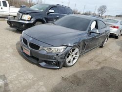 Vehiculos salvage en venta de Copart Cahokia Heights, IL: 2016 BMW 435 XI Gran Coupe