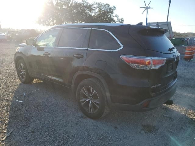 2016 Toyota Highlander XLE