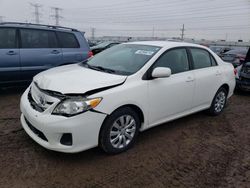 Vehiculos salvage en venta de Copart Elgin, IL: 2012 Toyota Corolla Base