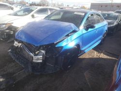 Salvage cars for sale at Colorado Springs, CO auction: 2020 Audi S3 Premium