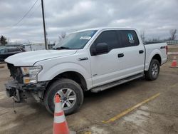 Salvage trucks for sale at Dyer, IN auction: 2017 Ford F150 Supercrew