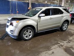 Salvage cars for sale at Woodhaven, MI auction: 2015 Chevrolet Equinox LT