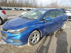 Salvage cars for sale at Leroy, NY auction: 2018 Chevrolet Cruze LT