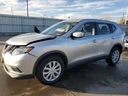 Salvage cars for sale at Littleton, CO auction: 2015 Nissan Rogue S