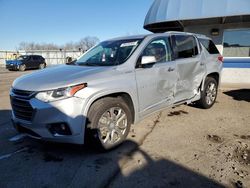 Chevrolet Traverse salvage cars for sale: 2018 Chevrolet Traverse Premier