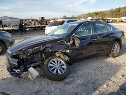 Salvage cars for sale at Florence, MS auction: 2015 Infiniti Q50 Base