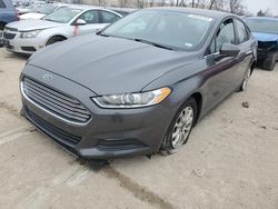 Salvage cars for sale at Bridgeton, MO auction: 2016 Ford Fusion S