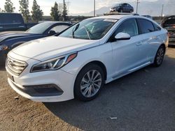 Salvage cars for sale at Rancho Cucamonga, CA auction: 2017 Hyundai Sonata Sport