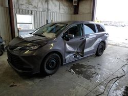 Salvage cars for sale from Copart Helena, MT: 2021 Toyota Sienna LE