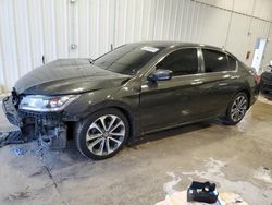 Honda salvage cars for sale: 2015 Honda Accord Sport