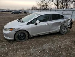 Salvage cars for sale from Copart London, ON: 2012 Honda Civic LX