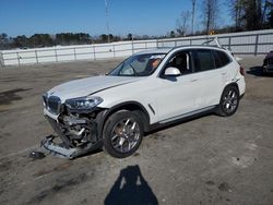 Salvage cars for sale from Copart Dunn, NC: 2021 BMW X3 SDRIVE30I