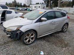 Salvage cars for sale from Copart Graham, WA: 2013 Ford Focus ST