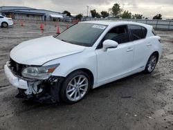 Salvage cars for sale at San Diego, CA auction: 2012 Lexus CT 200