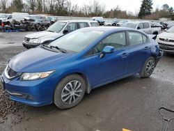 Salvage cars for sale at Portland, OR auction: 2013 Honda Civic LX