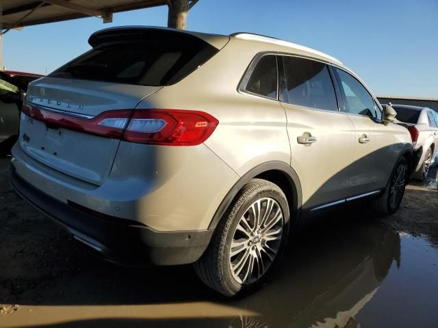 2018 Lincoln MKX Reserve