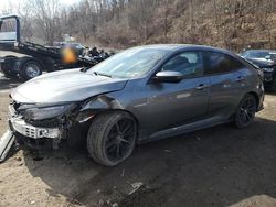 Salvage cars for sale at Marlboro, NY auction: 2021 Honda Civic Sport Touring