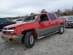 Chevrolet Avalanche salvage cars for sale: 2002 Chevrolet Avalanche C1500