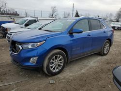 Salvage cars for sale from Copart Lansing, MI: 2019 Chevrolet Equinox LT