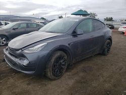 Salvage cars for sale at San Diego, CA auction: 2021 Tesla Model Y