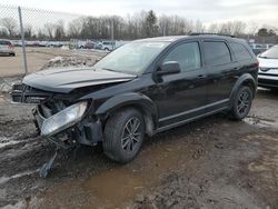 Salvage cars for sale at Chalfont, PA auction: 2018 Dodge Journey SE