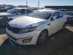 Salvage cars for sale from Copart Colorado Springs, CO: 2014 KIA Optima LX