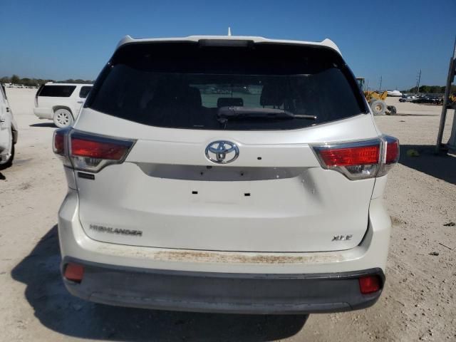 2016 Toyota Highlander XLE