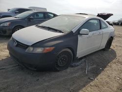 Honda Civic salvage cars for sale: 2008 Honda Civic LX