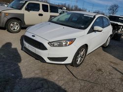 Salvage cars for sale at Cahokia Heights, IL auction: 2017 Ford Focus SE