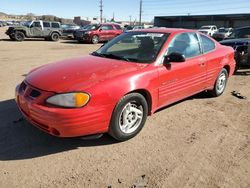 Salvage cars for sale from Copart Colorado Springs, CO: 1999 Pontiac Grand AM SE