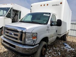 Salvage cars for sale from Copart Ebensburg, PA: 2015 Ford Econoline E350 Super Duty Cutaway Van