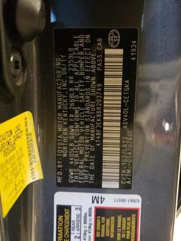 2011 Toyota Camry Base