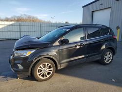 Salvage cars for sale from Copart Assonet, MA: 2018 Ford Escape SE