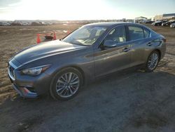 Salvage cars for sale at San Diego, CA auction: 2020 Infiniti Q50 Pure