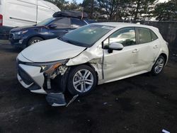 Salvage cars for sale from Copart Denver, CO: 2020 Toyota Corolla SE