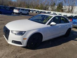 Salvage cars for sale at North Billerica, MA auction: 2017 Audi A4 Premium