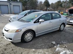 Honda Civic Hybrid salvage cars for sale: 2009 Honda Civic Hybrid