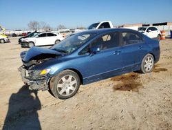 Salvage cars for sale from Copart Haslet, TX: 2010 Honda Civic LX