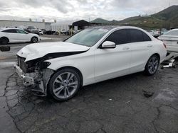 Salvage cars for sale at Colton, CA auction: 2017 Mercedes-Benz C300