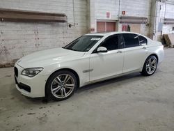 Salvage cars for sale from Copart Fredericksburg, VA: 2013 BMW 750 XI