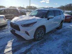 Salvage cars for sale at East Granby, CT auction: 2021 Toyota Highlander XLE