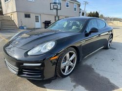 Salvage cars for sale at North Billerica, MA auction: 2015 Porsche Panamera 2