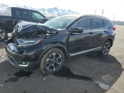 Honda CRV salvage cars for sale: 2017 Honda CR-V Touring